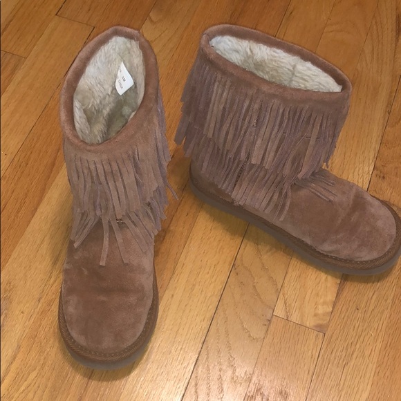 American Rag Shoes - American Rag Fringe Boots